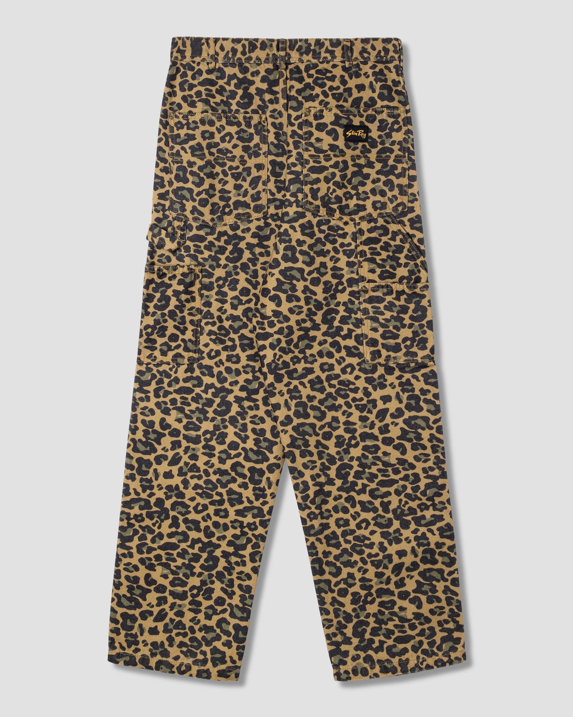 OG Painter Pant - Washed Leopard Camo Duck