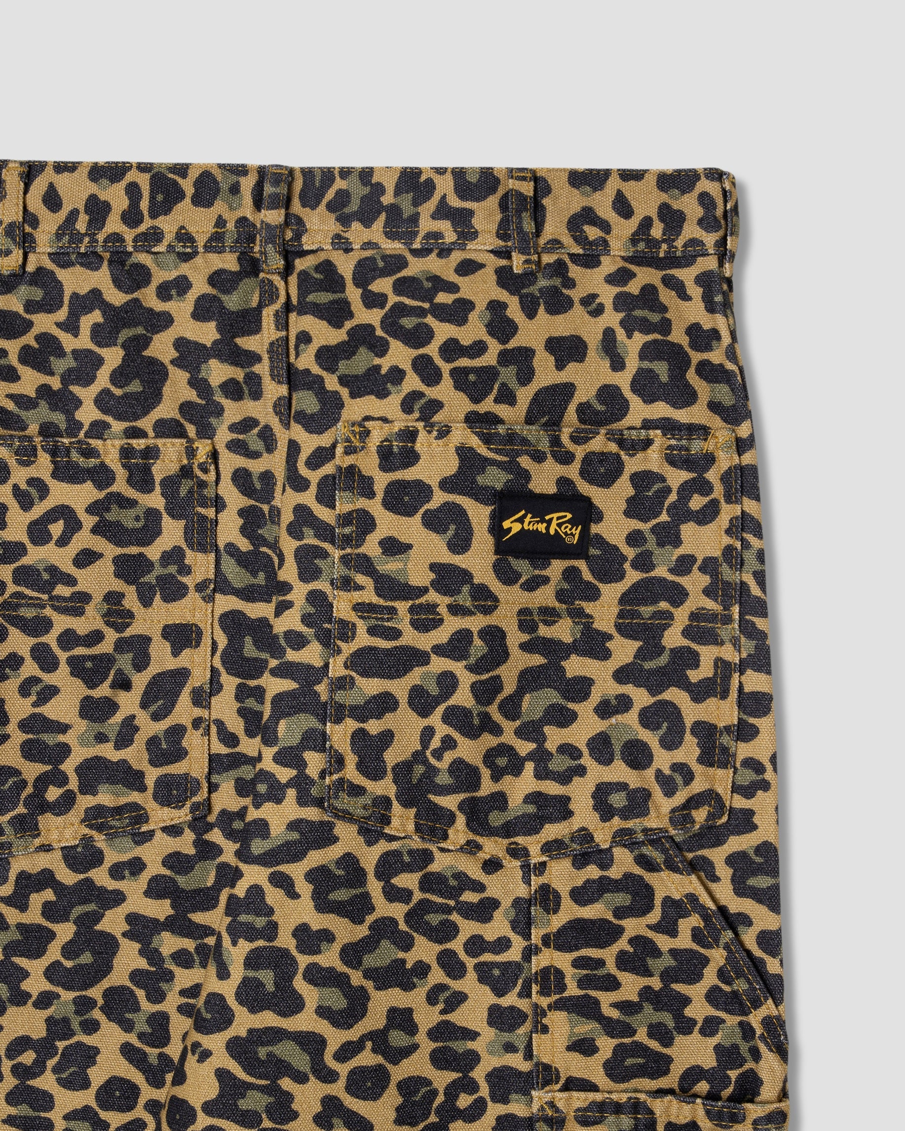 OG Painter Pant - Washed Leopard Camo Duck
