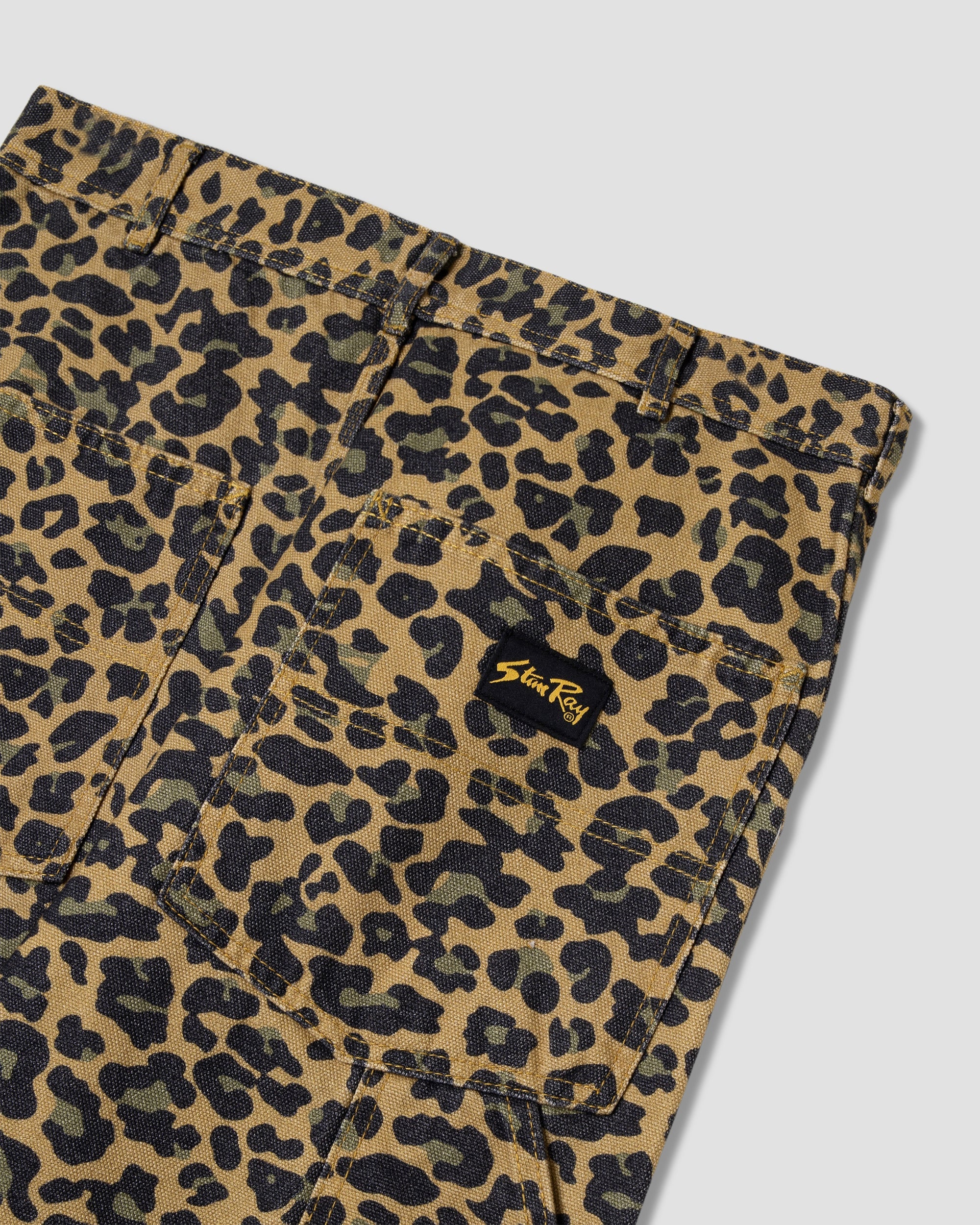 OG Painter Pant - Washed Leopard Camo Duck