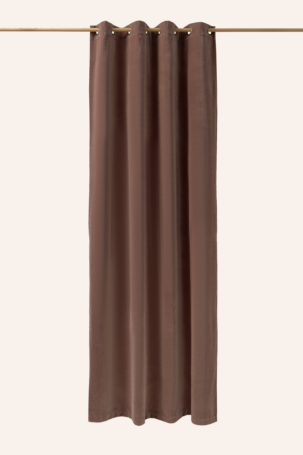 Rideau Velour - Marron