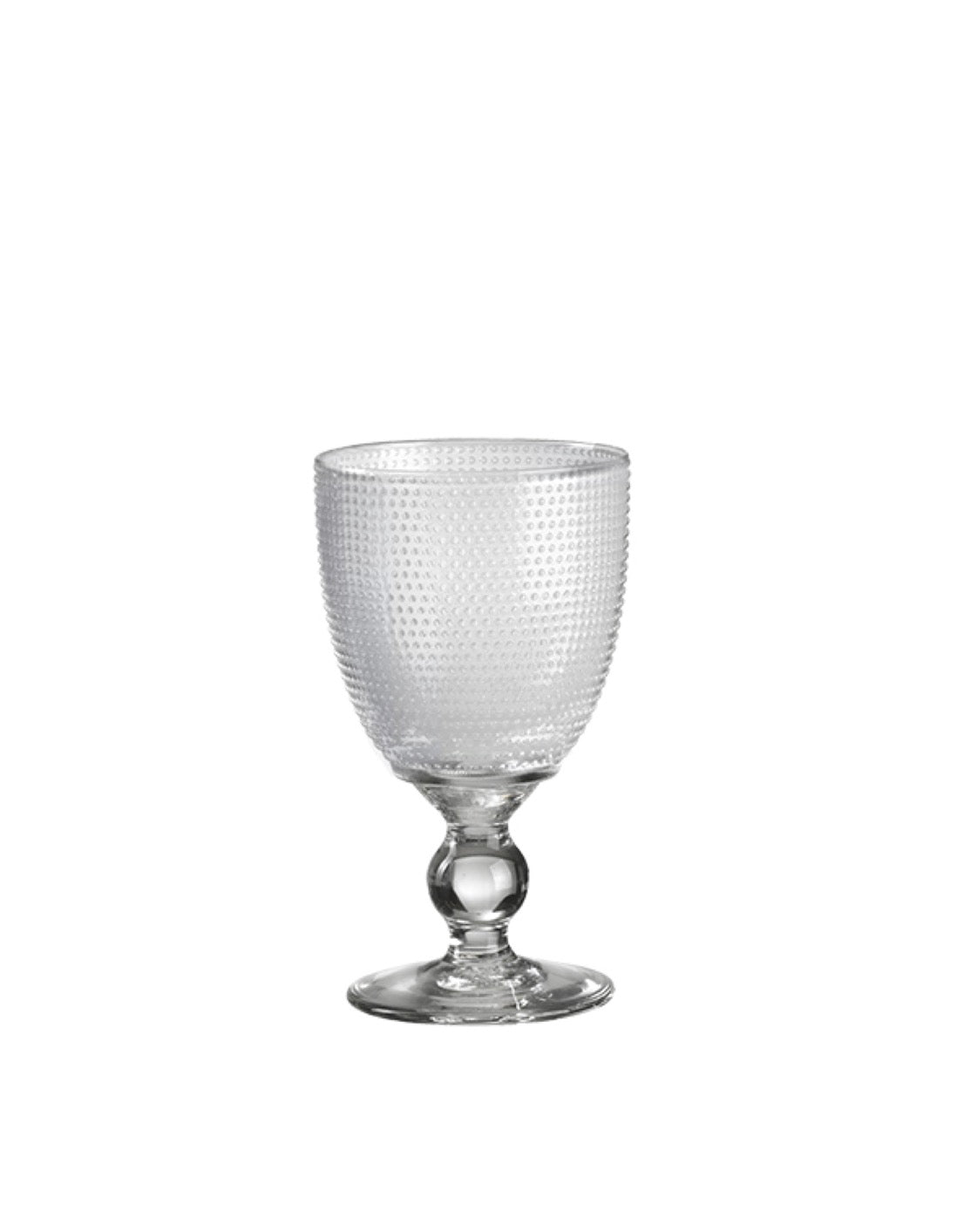 Trame - Lot De 6 Verres À Vin - H15 Cm - Transparent