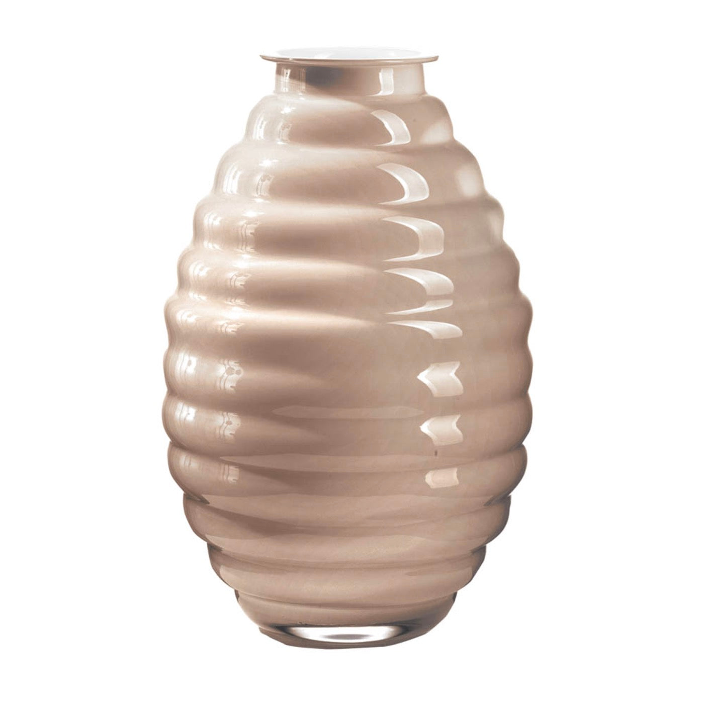 Anelli - Vase - H30 Cm - Opale/Fumé