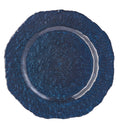 Aster - Sous-Assiette - Ø33 Cm - Bleu Orion/Argent