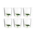 Savana Family Crocó - Lot De 6 Verres Décorés - H9,3 Cm