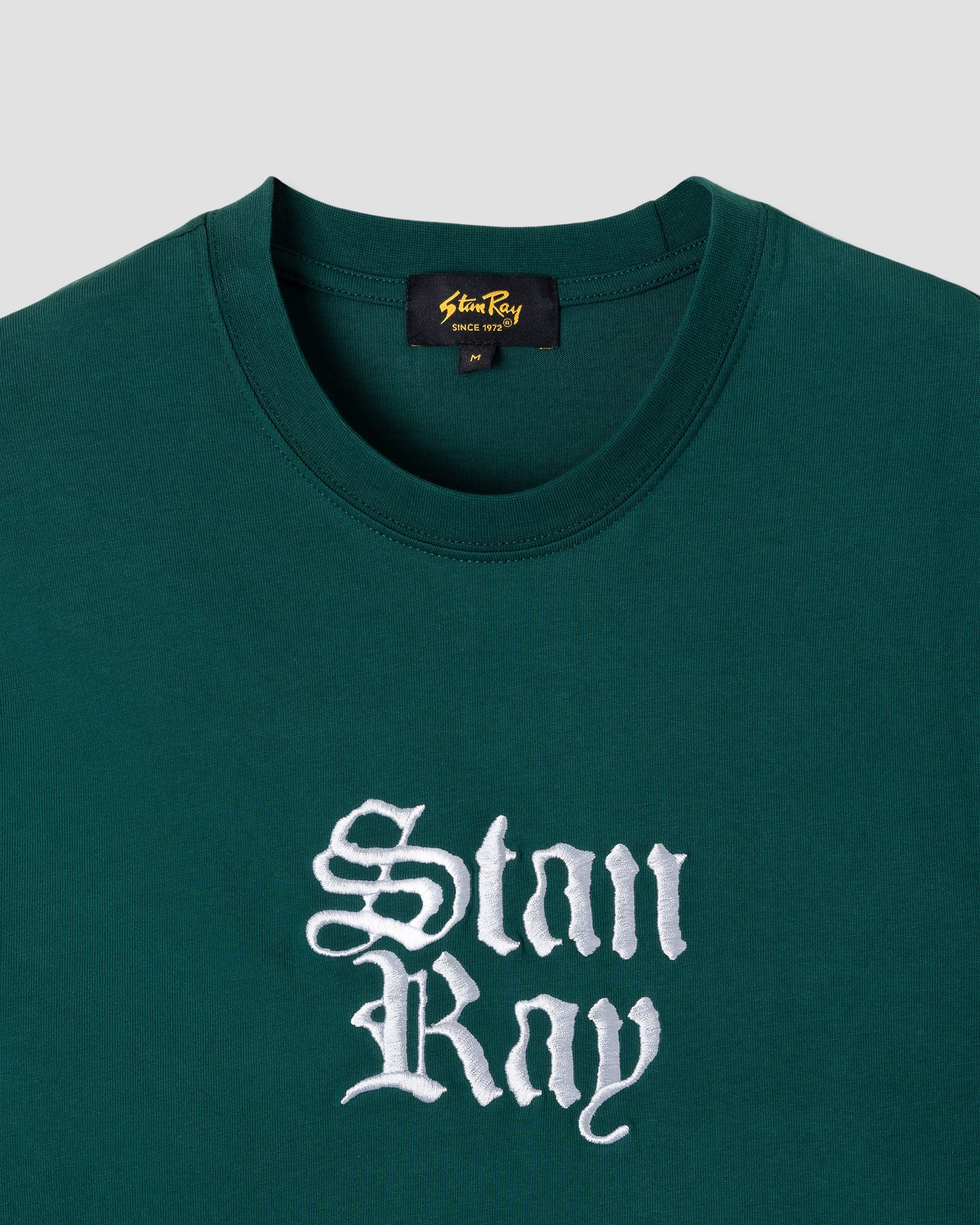 Olde Script Tee - Botanical Green