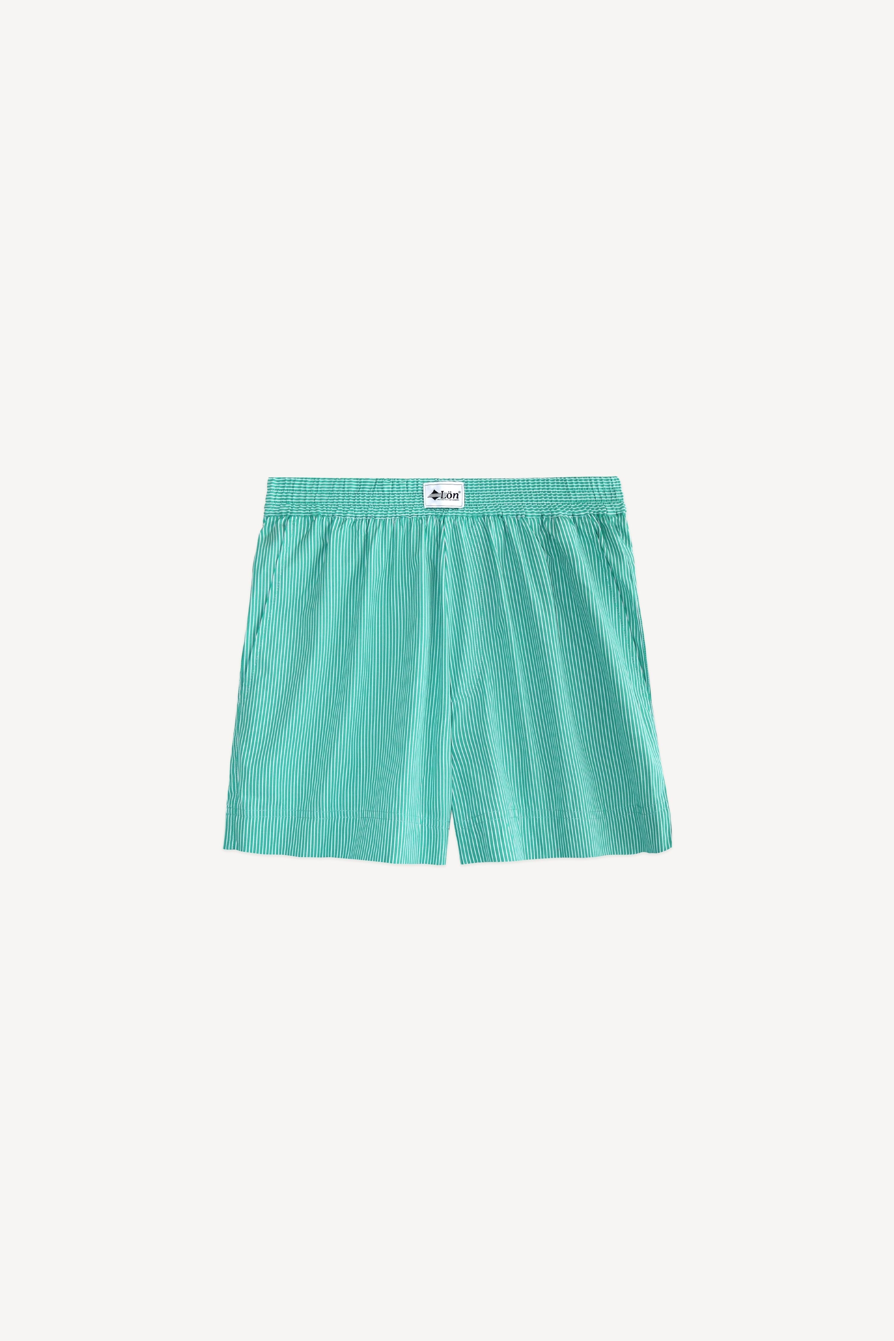 Pantalones cortos Oliver - Rayas verdes