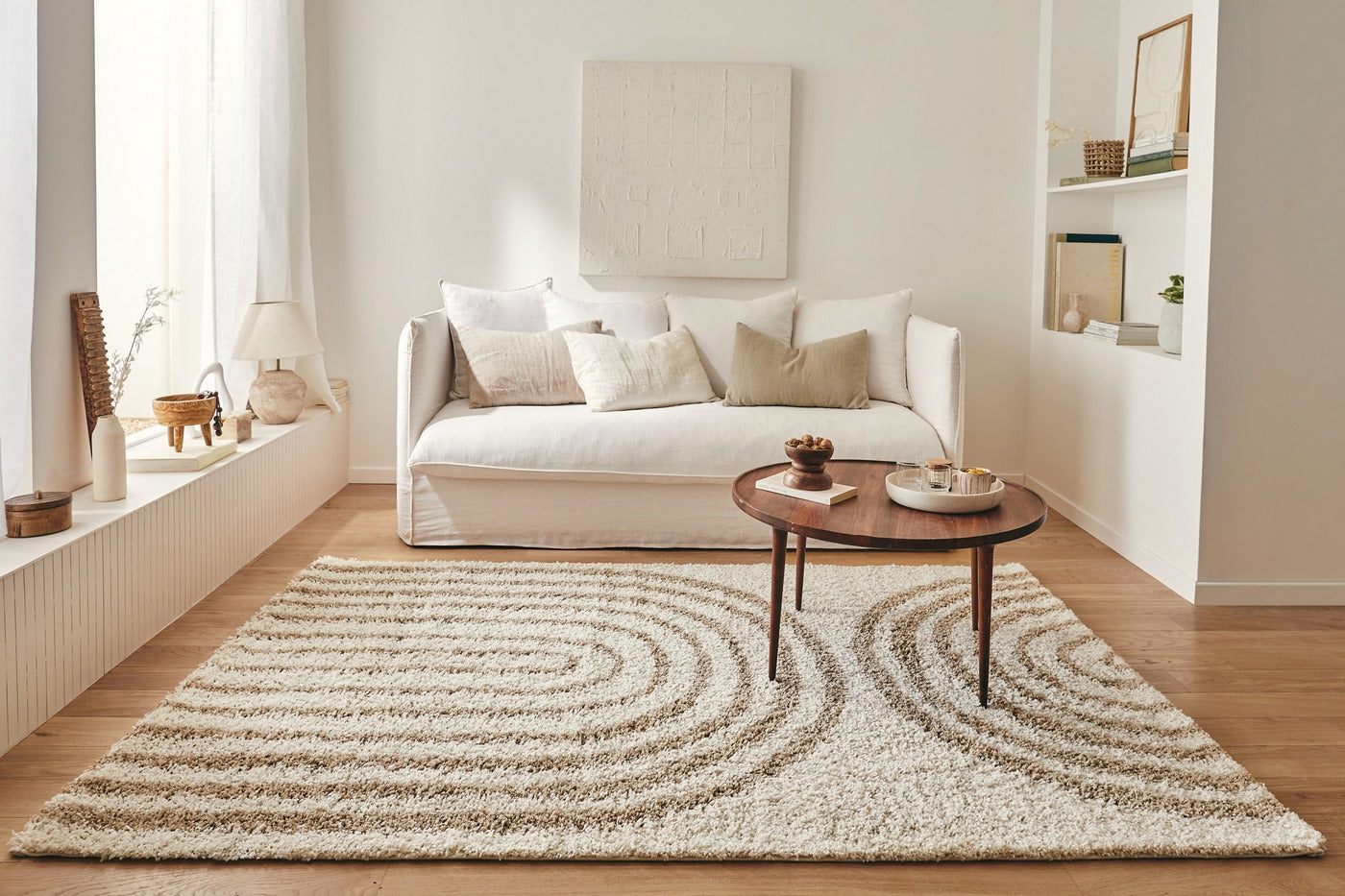 Olympe - Indoor Rug - Polypropylene - Beige
