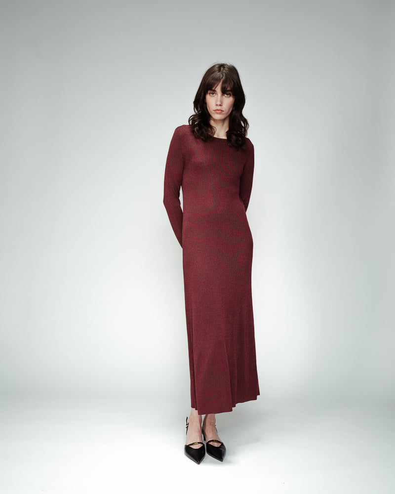 Robe Longue Opera - Bordeaux