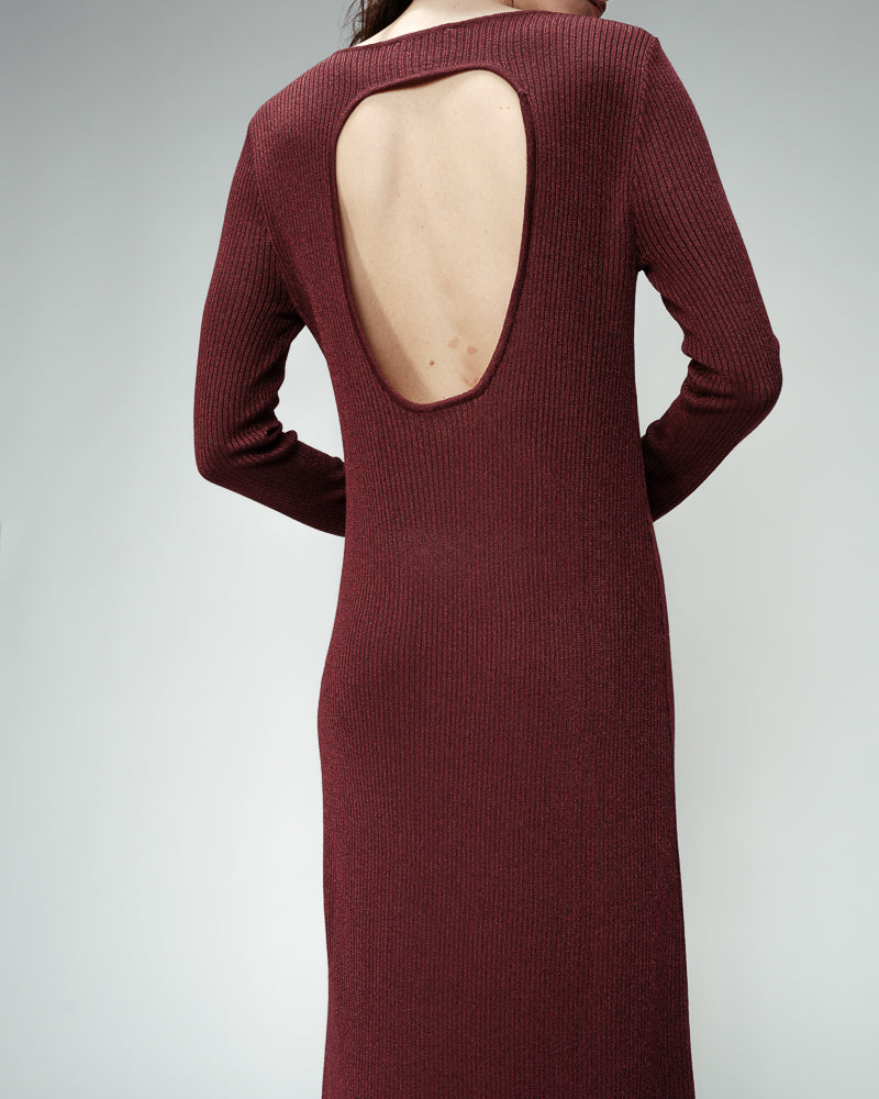 Robe Longue Opera - Bordeaux