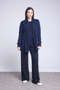 Gilet Tube Ophelia - Bleu Marine - Femme