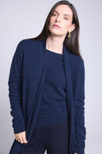 Gilet Tube Ophelia - Bleu Marine - Femme