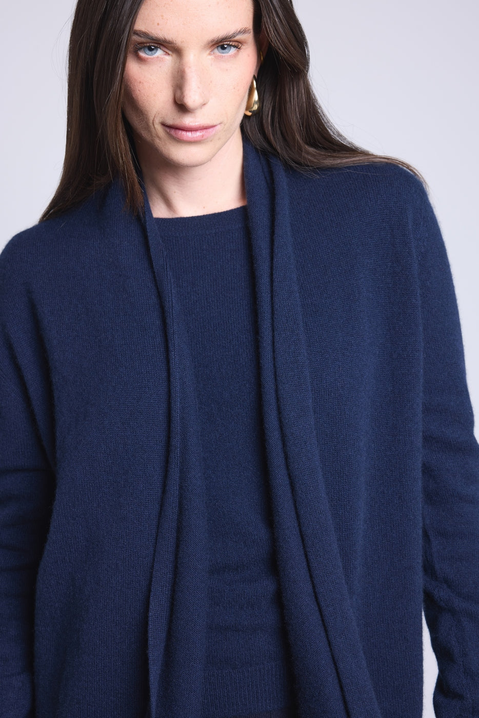 Gilet Tube Ophelia - Bleu Marine - Femme