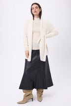 Gilet Tube Ophelia - Blanc - Femme