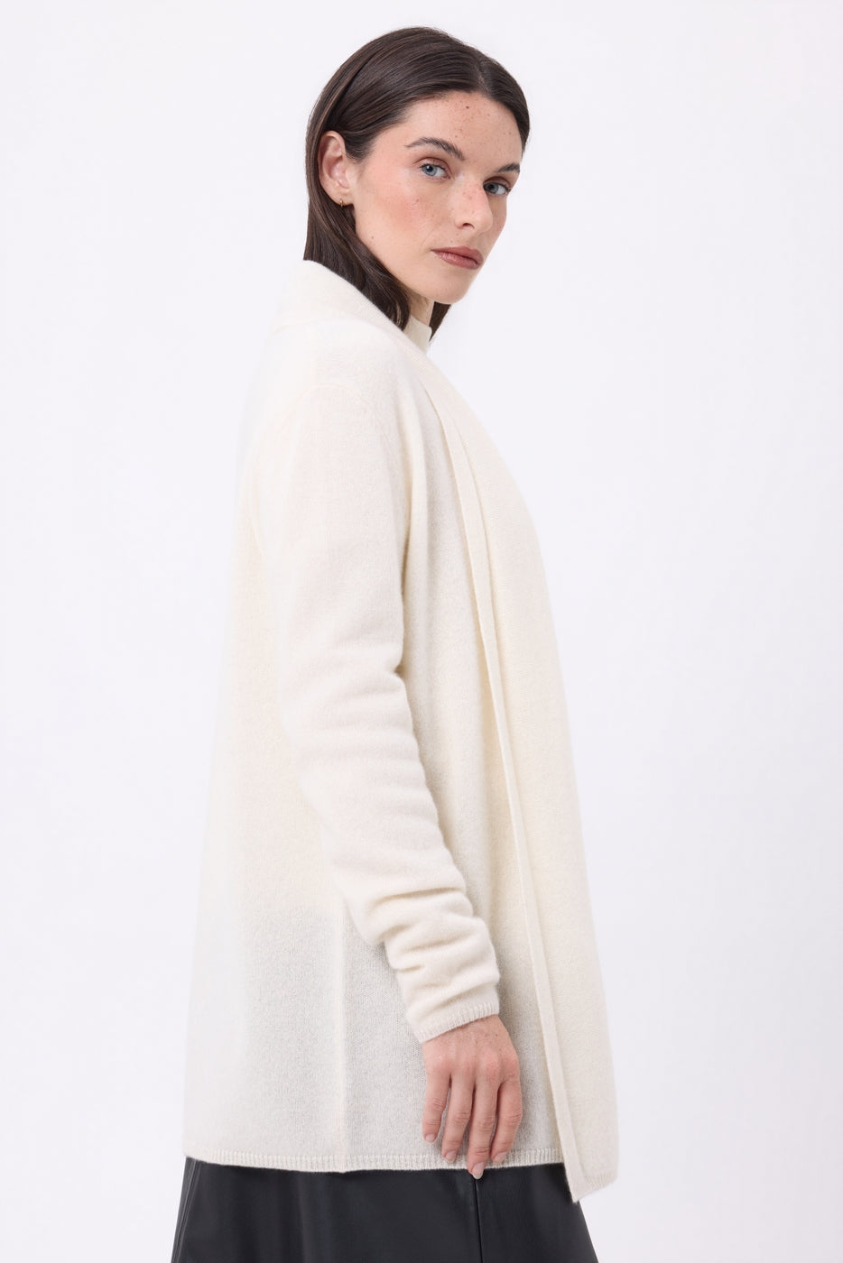 Gilet Tube Ophelia - Blanc - Femme