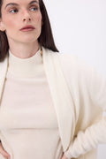 Gilet Tube Ophelia - Blanc - Femme