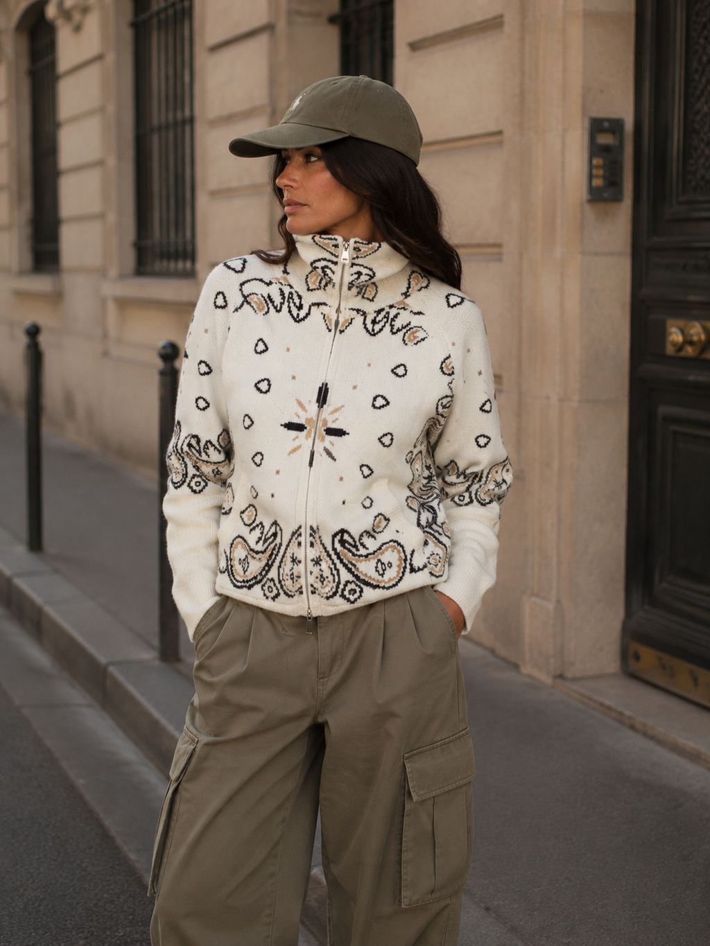 Orlando Cardigan - Khaki