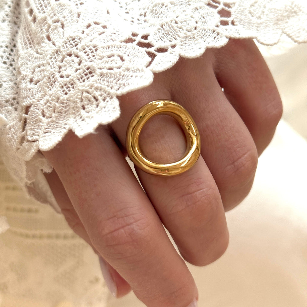 “Orma” Steel Ring