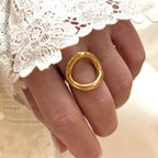 “Orma” Steel Ring