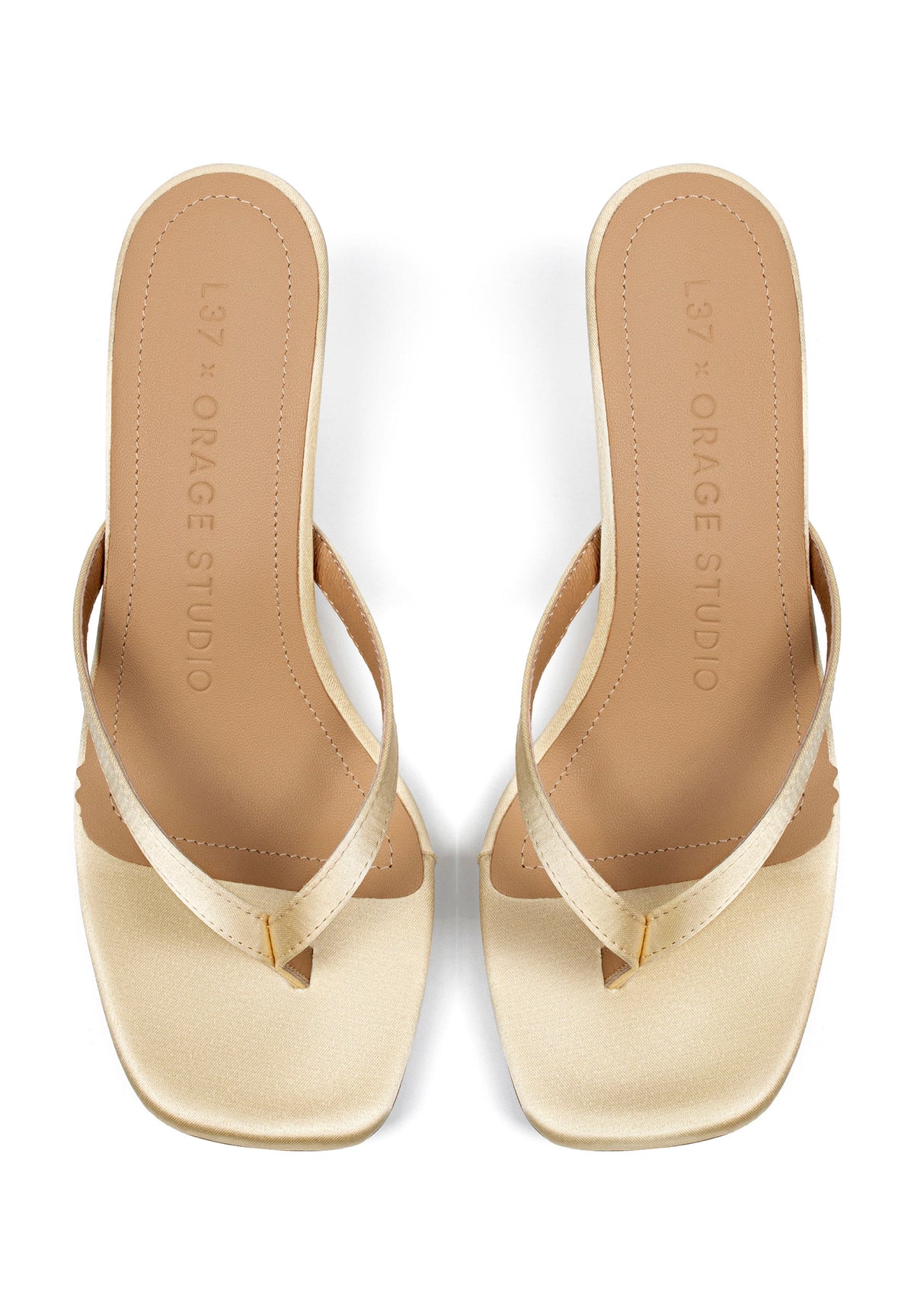 Sandales Elodie - Blanc Cassé
