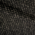 Danaë - Chaise En Tissu Texturé Noir