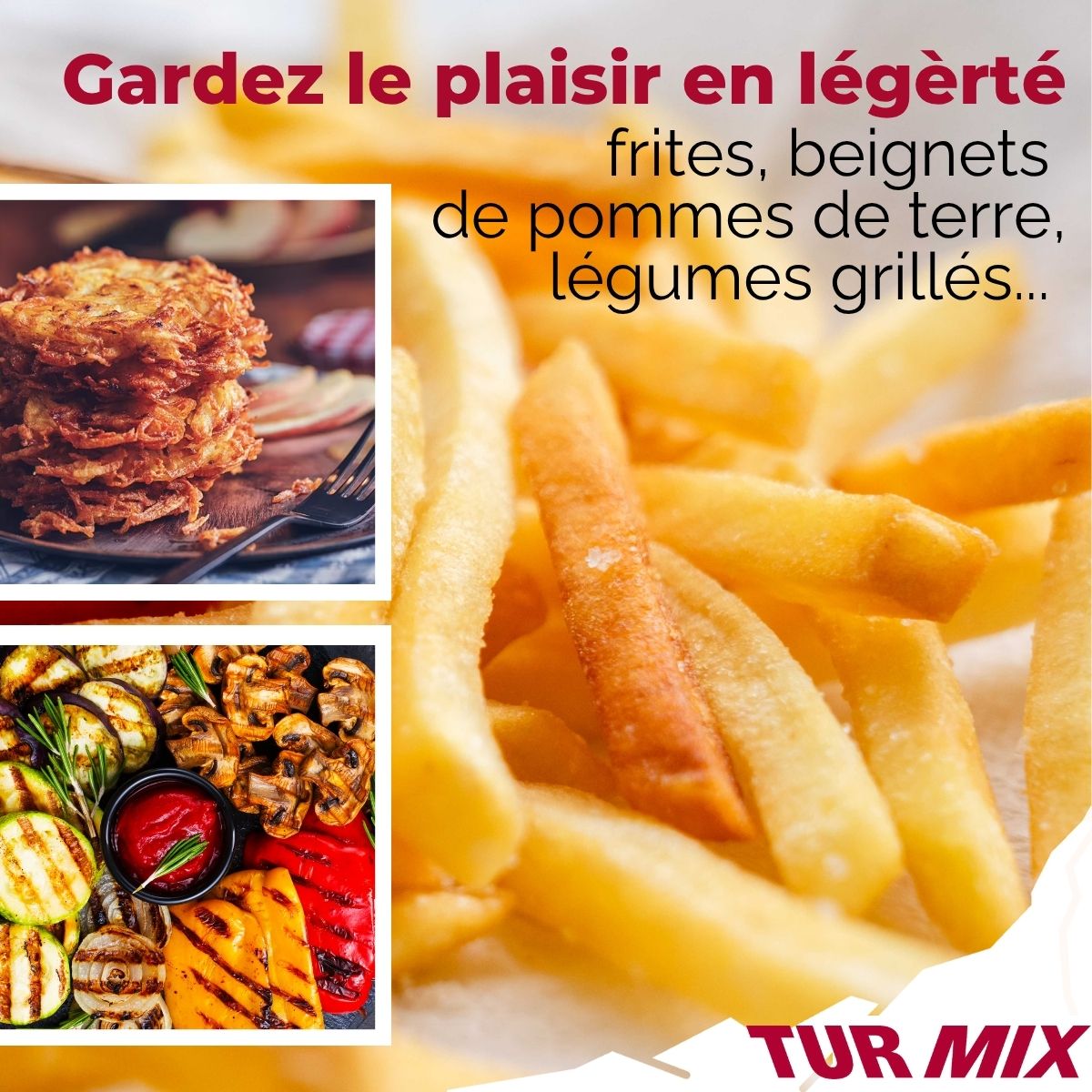 Friggitrice Ad Aria Calda Turmix - Bianco