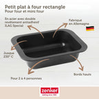 Plat À Four Zenker Spécial Cooking - Noir