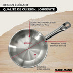 Sartén de acero inoxidable Fackelmann Eterna - Inoxidable