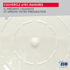 Cocotte Ovale En Fonte Émaillée Gris Classique Elo - Gris
