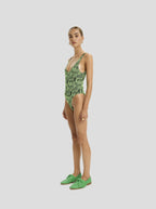 Otis Neon Sparkling Citrus Swimsuit