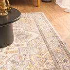 Ottoman - Tapis D'Intérieur - Polyester - Jaune