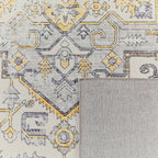 Ottoman - Tapis D'Intérieur - Polyester - Jaune