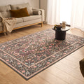 Ottoman - Tapis D'Intérieur - Polyester - Noir