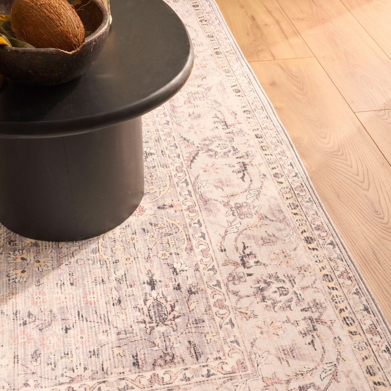 Ottoman - Tapis D'Intérieur - Polyester - Gris