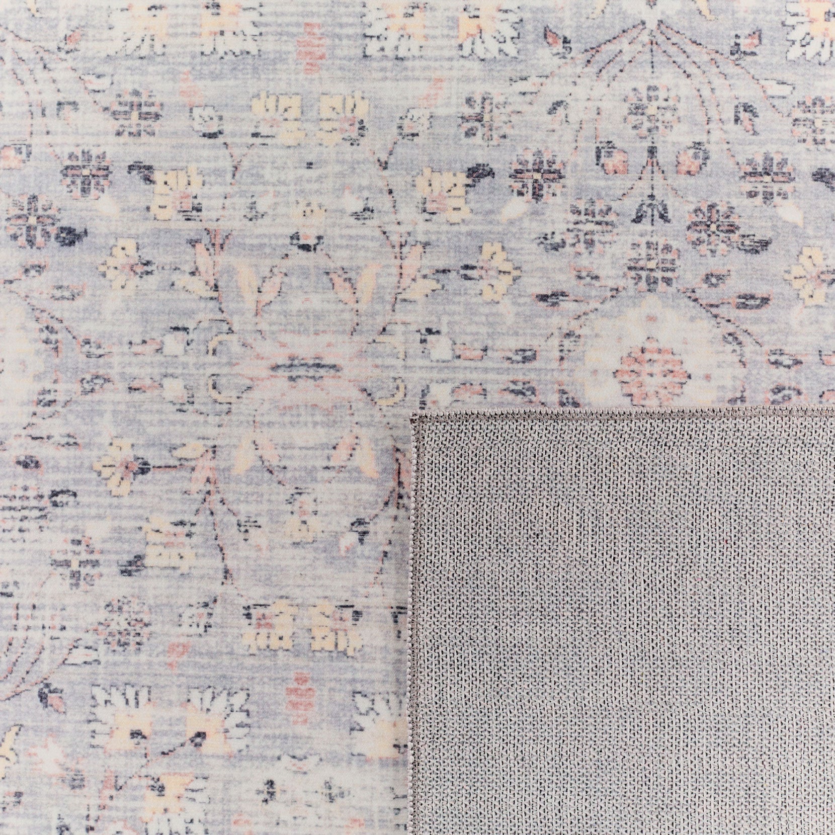 Ottoman - Tapis D'Intérieur - Polyester - Gris
