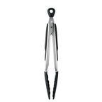 Pinzas para Servir Acero y Silicona 22 Cm