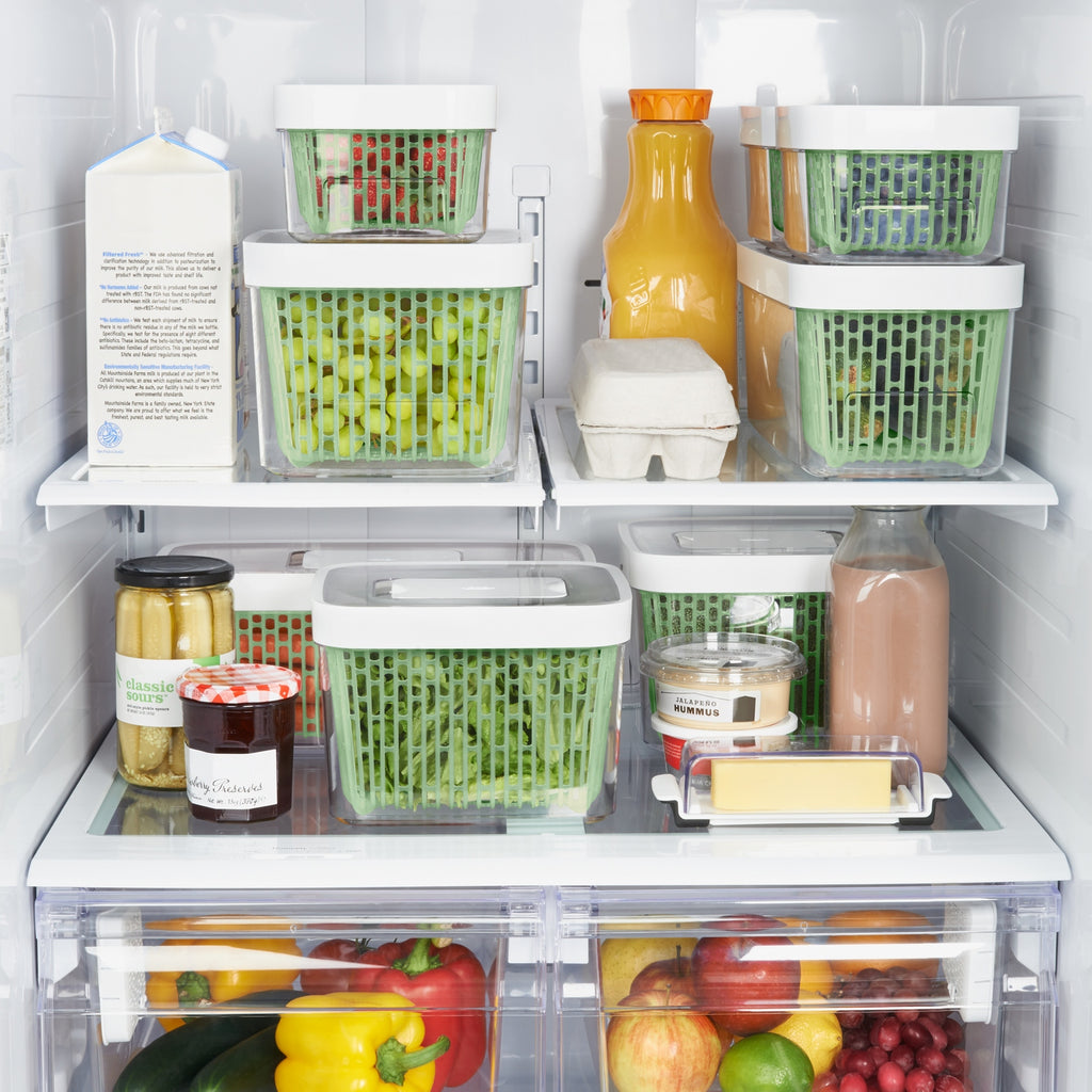 Caja de almacenamiento para frutas y verduras Greensaver 4,7 L