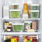 Caja de almacenamiento para frutas y verduras Greensaver 4,7 L
