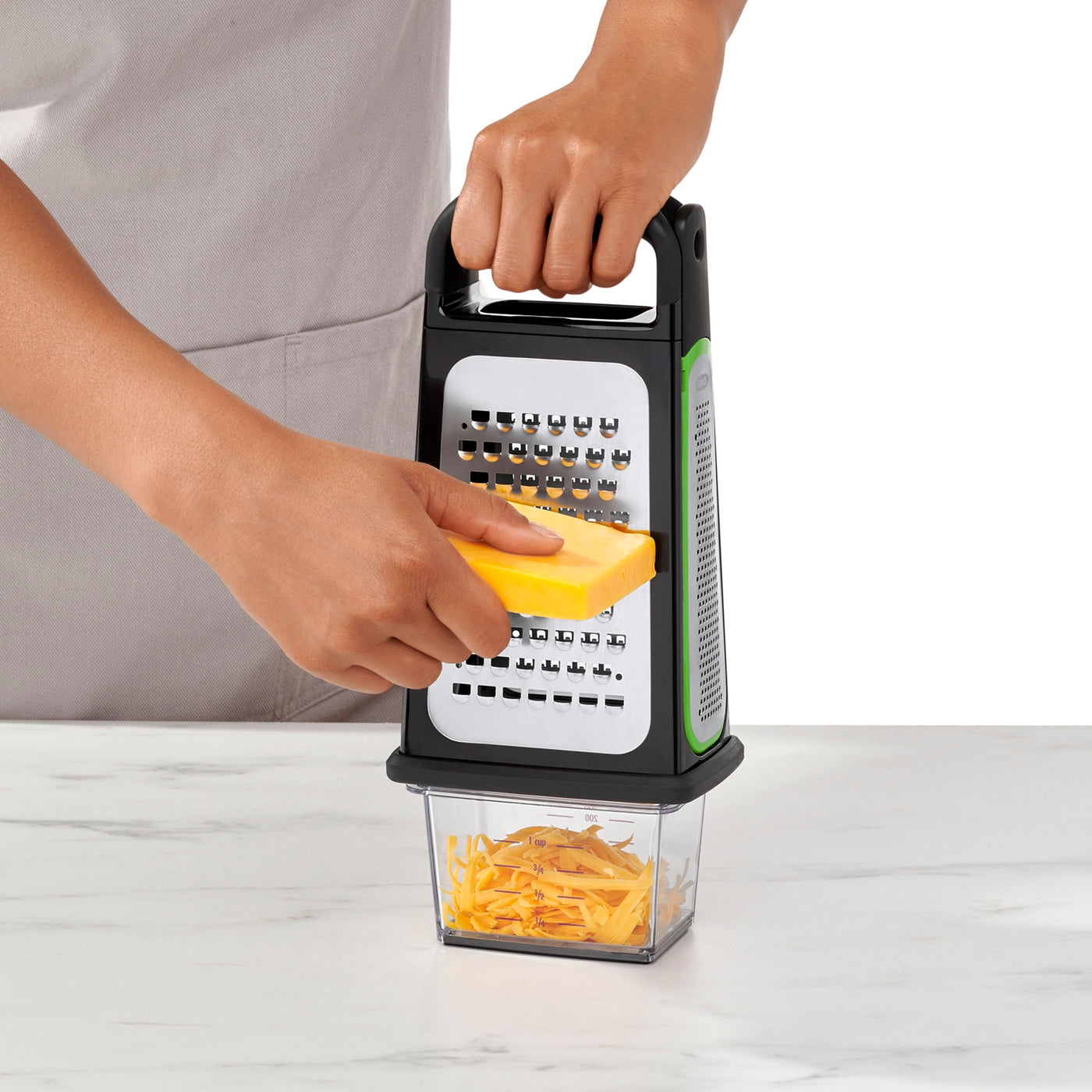4 Sided Grater With Collector