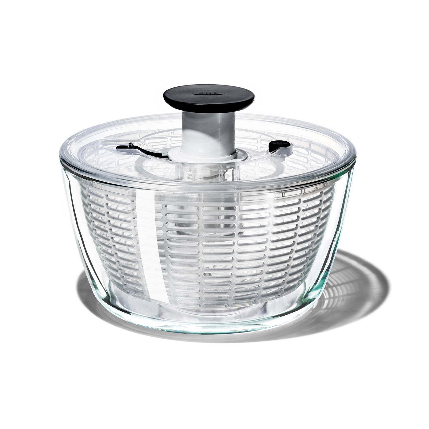 Glass Salad Spinner 26 Cm