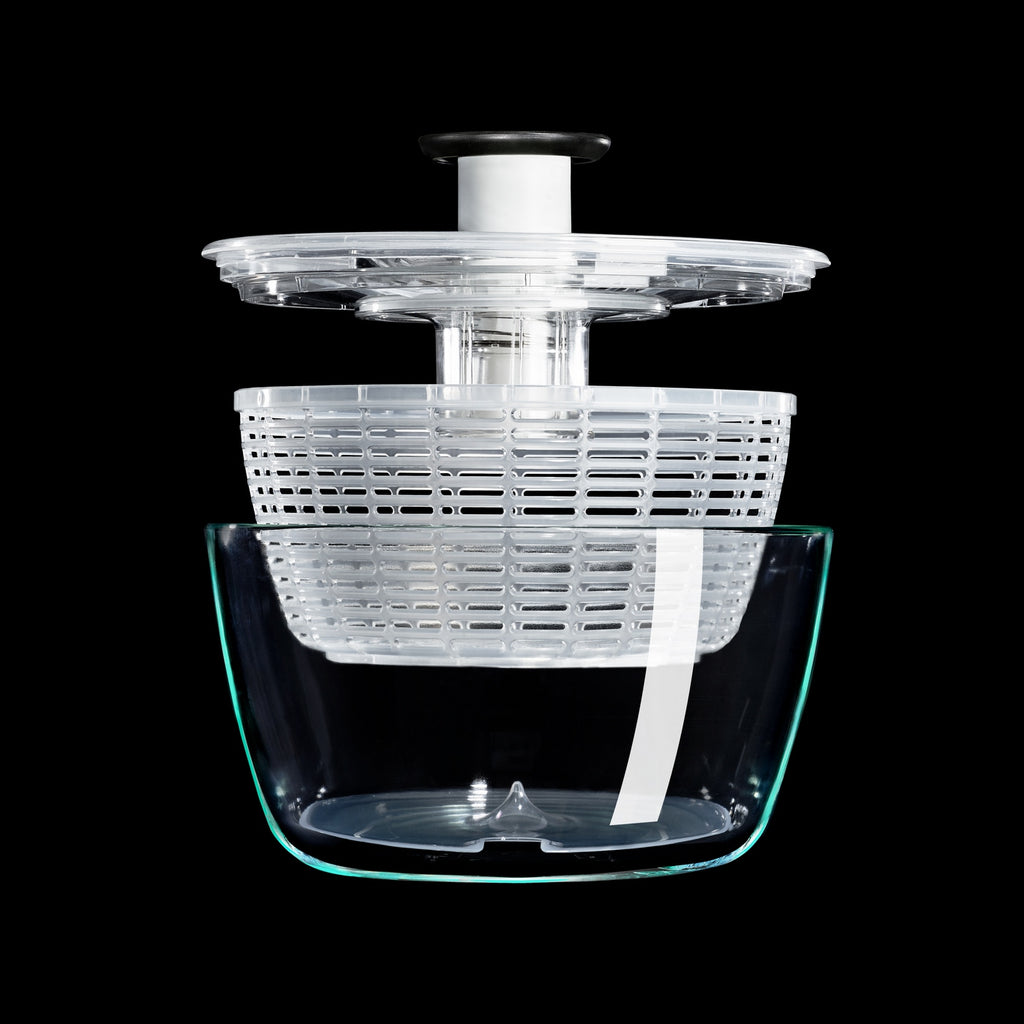 Glass Salad Spinner 26 Cm