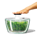 Glass Salad Spinner 26 Cm