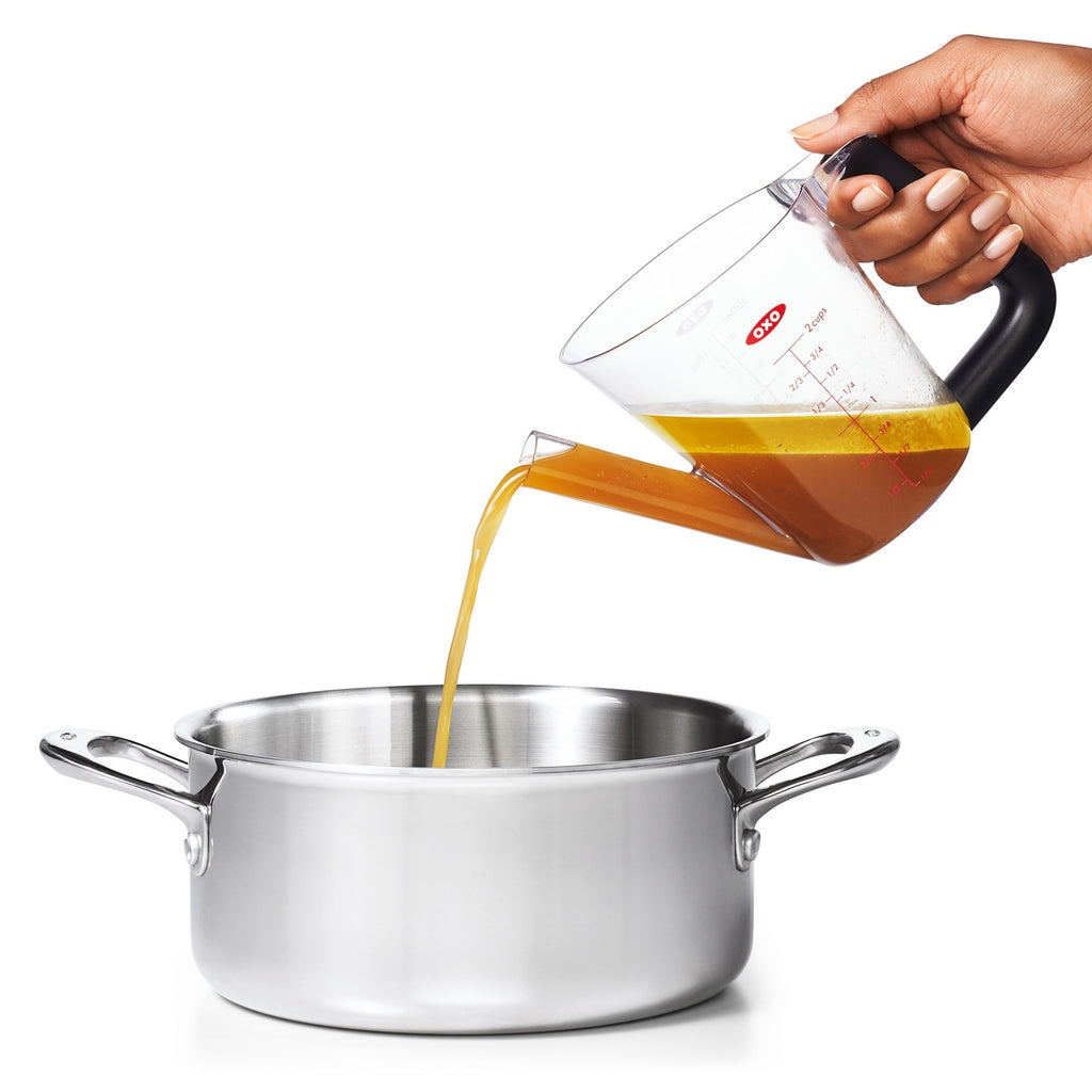 Separateur De Graisse Noir Avec Bec Verseur 500 Ml