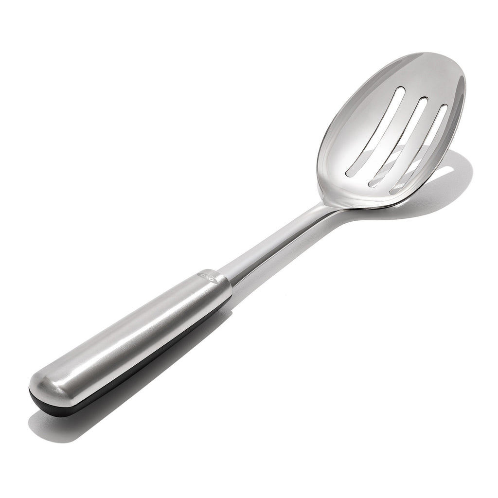 Stainless Steel Perforated Serving Spoon