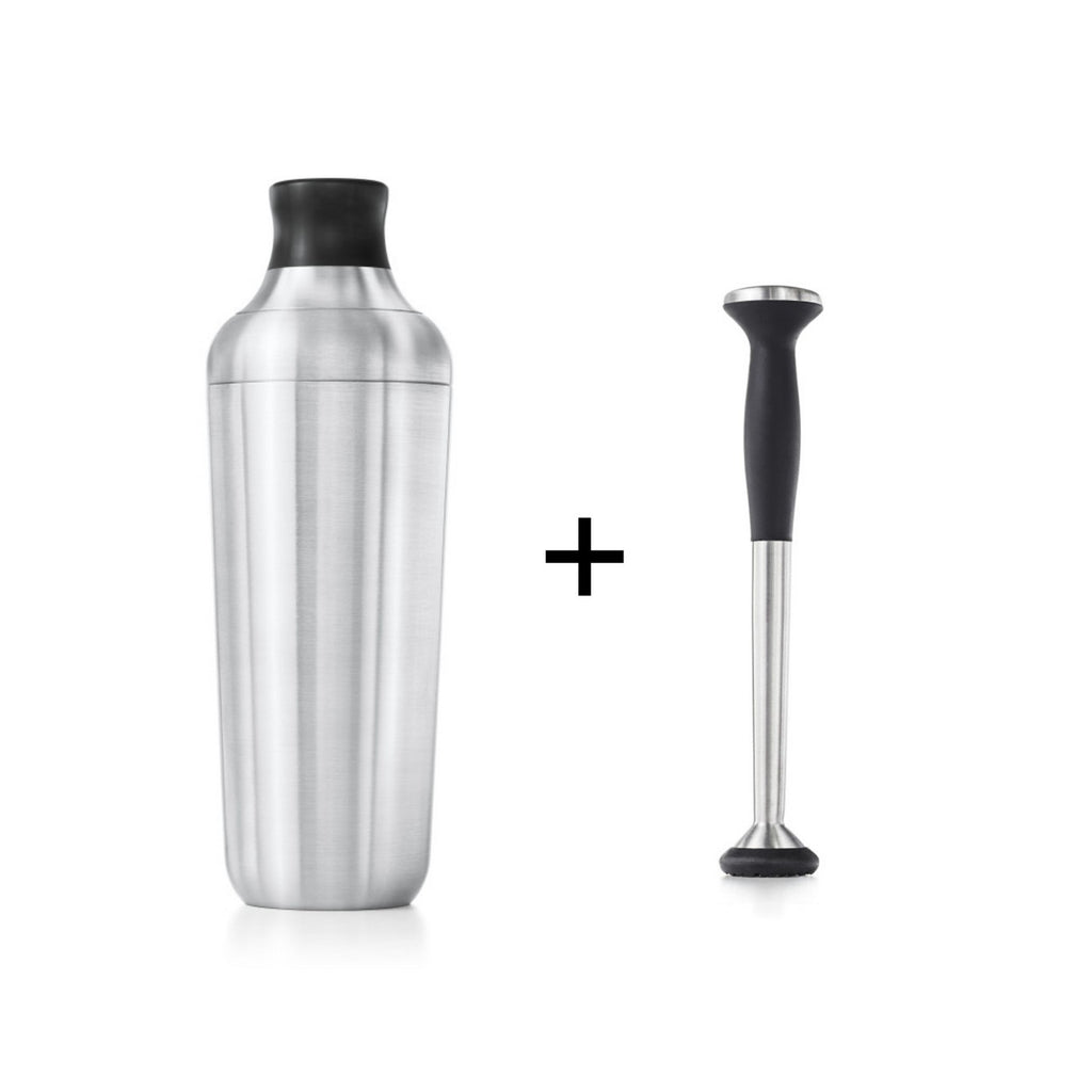 Cocktail Box: Shaker And Muddler