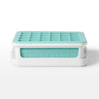 Lot : 2 Bacs À Petits Glaçons En Silicone Avec Couvercle