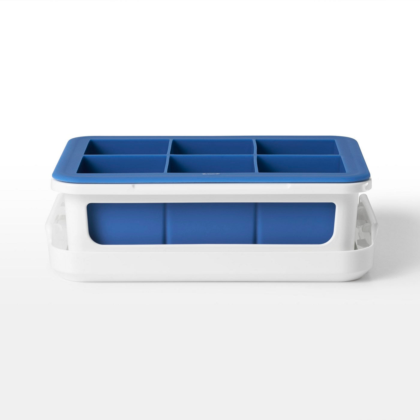 Lot : 2 Bacs À Glaçons Xl En Silicone Avec Couvercle