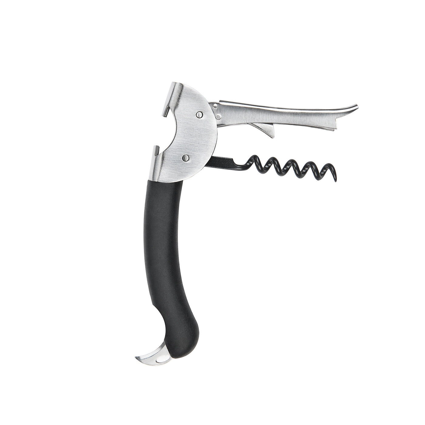 Lot : 1 Tire-Bouchon Sommelier + 1 Décapsuleur En Inox