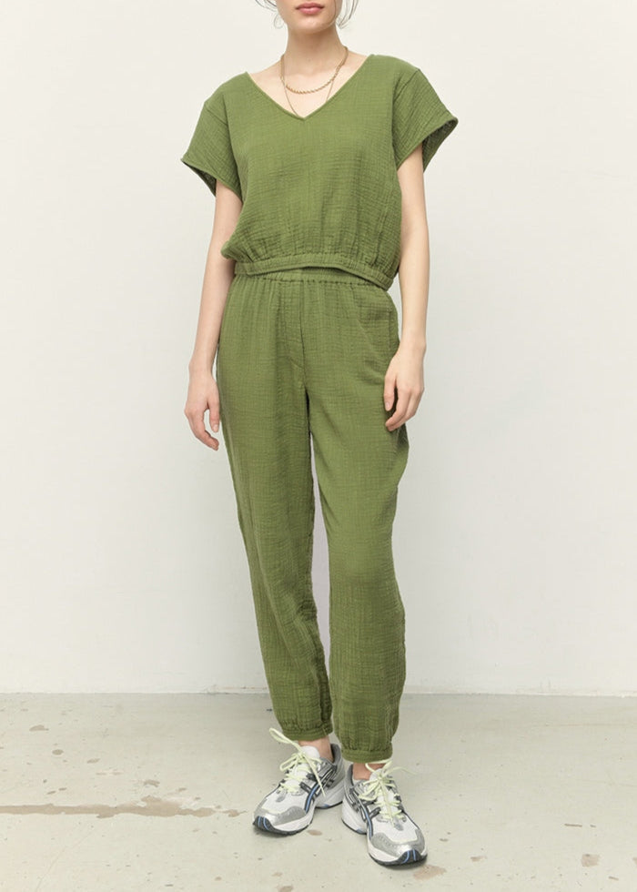 American Vintage - Pantalon - Crocodile - Femme