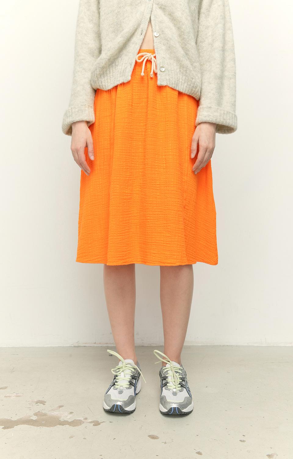 American Vintage - Falda Midi - Orangeade - Mujer