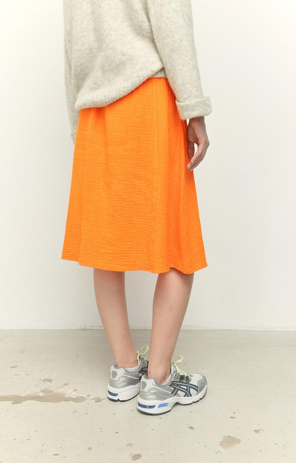 American Vintage - Falda Midi - Orangeade - Mujer